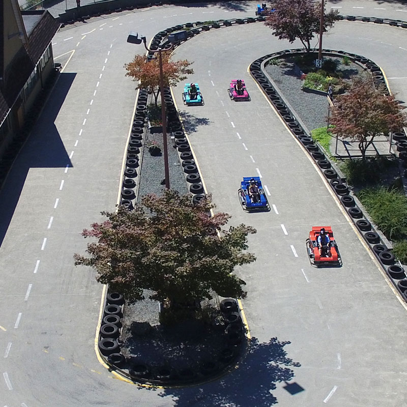 Go Karts From Above