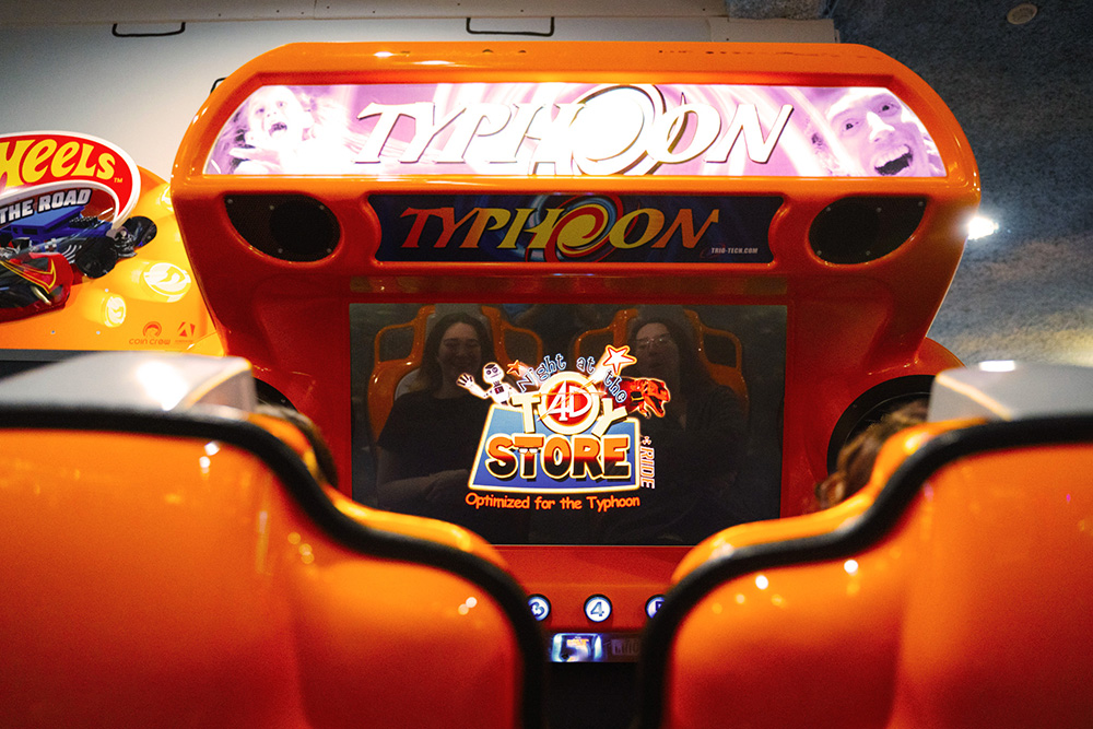3D arcade game typhoon